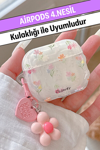 WANNA PROTECT AirPods 4. Generation Compatible Premium Figured Charm Silicone...