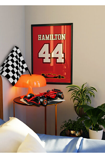 Base Concept Poster Lewis Hamilton 44 F1 (înrămat)