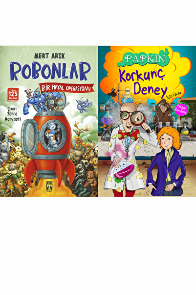 İlk Genç Timaş Robonlar 2 Bir Hayal Operasyonu ve Papkin Korkunç Deney - Özgü...