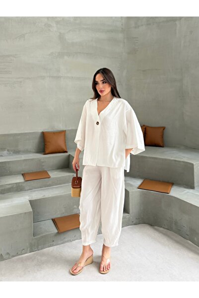 Aryesa butik 2068 reina takım modal kumas tiril tiril