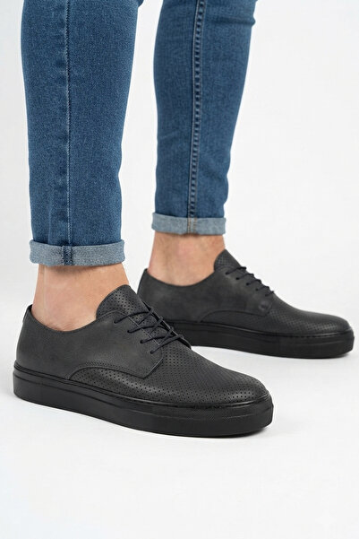 Zerenyus Zrc061 Premium Casual Daily Comfort Men's Classic Shoes Black