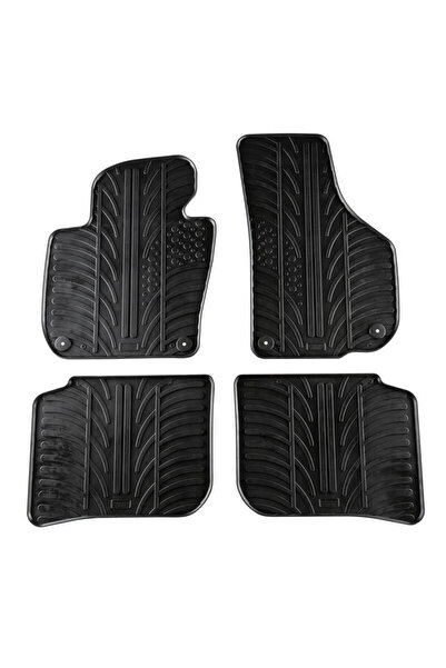 Gledring Πατάκια Αυτοκινήτου 0335 Skoda Superb 3T 2009-2015 Μαύρα 4 Τεμάχια (...