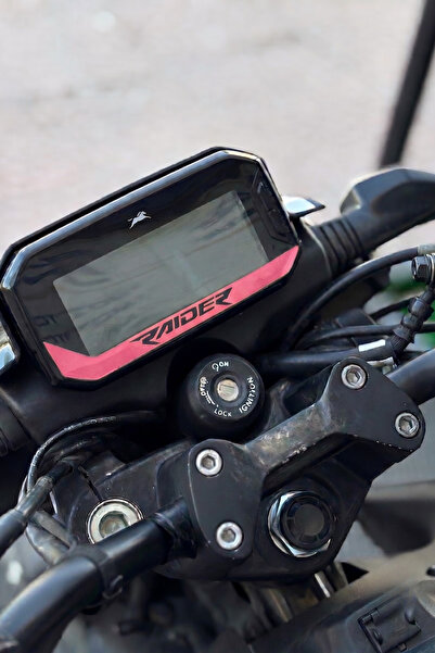 Banxtre Tvs Raider 125 Compatible Digital Indicator Screen Sticker with Raide...