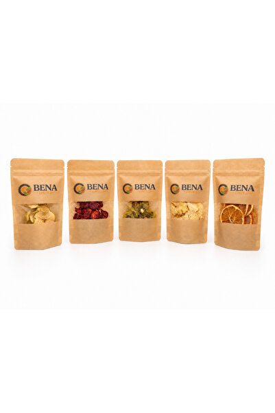 Bena Dried 5’li Karışık Kuru Meyve Keşif Paketi 50 g – Elma, Çilek, Kivi, Ana...