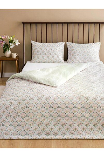 LC Waikiki Lcw Home Mixed Floral Pattern Double Duvet Cover Set