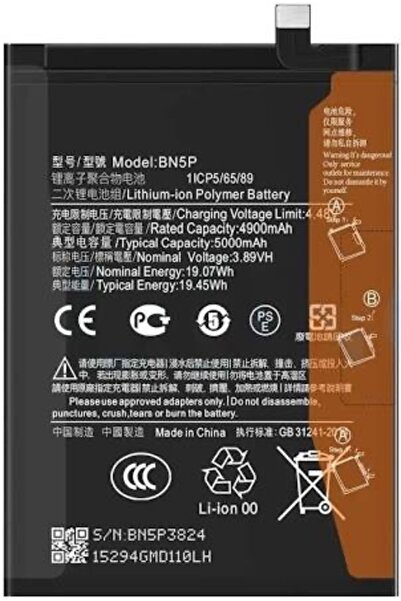 Asia Xiaomi Redmi Note 13 Batarya Pil Bn5p