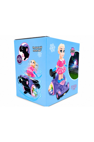 FROZEN 2 Frozen 2 Inspired Kids' Stunt Car Toy with Snow Princess Doll - 360 ...