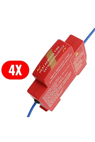 Next ®   Ασφάλειες -4 τεμ.- για ηλεκτρικό πίνακα με αεροζόλ 10g, τοποθέτηση σ...