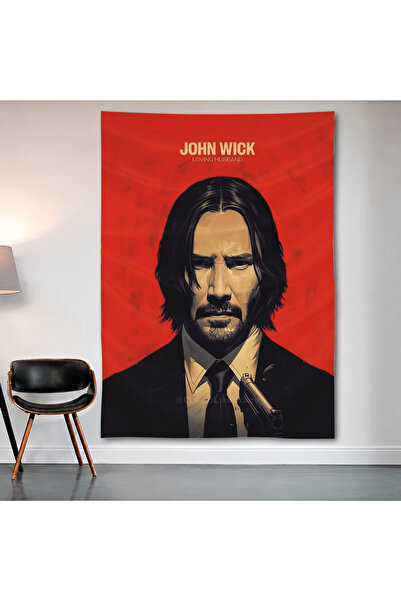 Geek Cultcha John Wick Hope Style Wall Covering Wall Tapestry First Quality S...