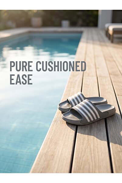 GlobalOne Mart Italian Designer's Famous Brand Sporty Eva Thick Sole Slides w...