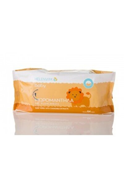HELENVITA | Baby Wipes with Chamomile Extracts | Μωρομάντιλα με Χαμομήλι | 64...