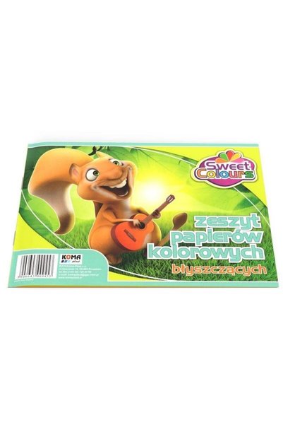 Sweet colours Caiet Culori Dulci, hartie lucioasa, A5, multicolor