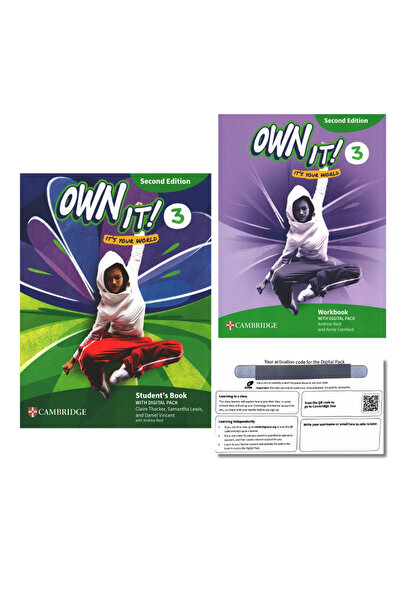 Cambridge University Press Own it! 3 Student’s Book and workbook with Digital...