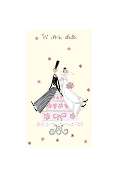 OEM Felicitare nunta eMKa Kartki multicolor 11.4x23.6cm set