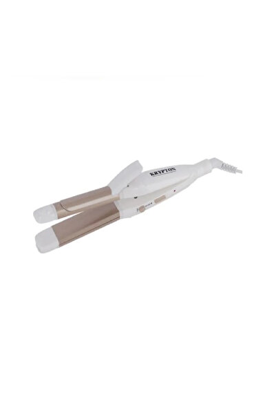 KRYPTON Ceramic Hair Straightener 60W Gold / White Knh6396