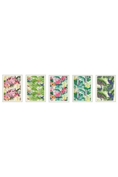 OEM Brulion Ziemia Obiecana A4, 96 foi, in carouri, Multicolor, 5 buc