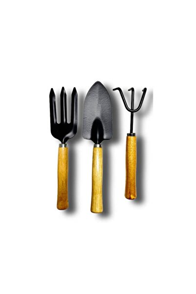 Sellsa Shop Gardening tool set, 3 pieces, metal / wood