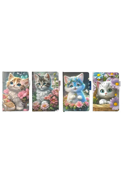 fandy Figurina multicolor 12x17cm set notite C6 cu coperta si pix