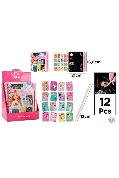 OEM Set Caiete BDGirls MP, multicolor, 21x29.7cm, set de notite si schite