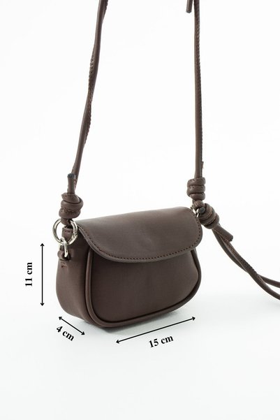 Reddington Geantă de damă tip crossbody cu curea reglabilă cu detaliu nod