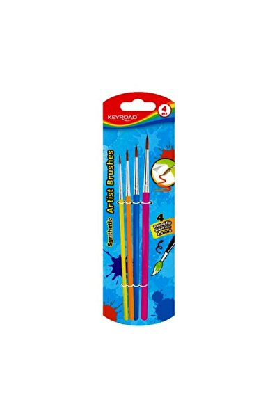 KEYROAD Set 4 Pensule, Keyroad, 0 / 2 / 4 / 8, 18 cm, Multicolor
