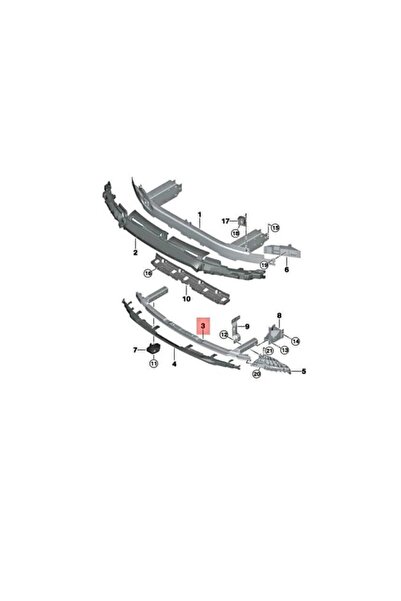 RapidAuto Intaritura bara fata BMW Seria 5 (G30/G31), 05.2017-08.2020, alumin...