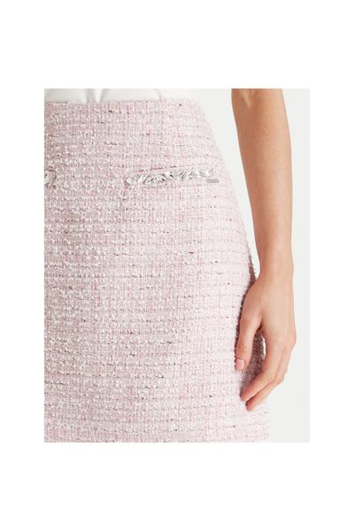 Guess Fustă mini de damă W6RD56WJ632 Roz