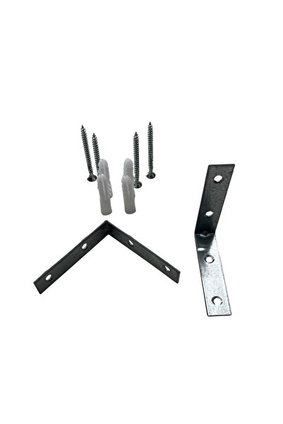 Yapı Evim KRİSTAL Galvenizli L Tipi Köşebent 65mm x 65mm (10'lu Paket)