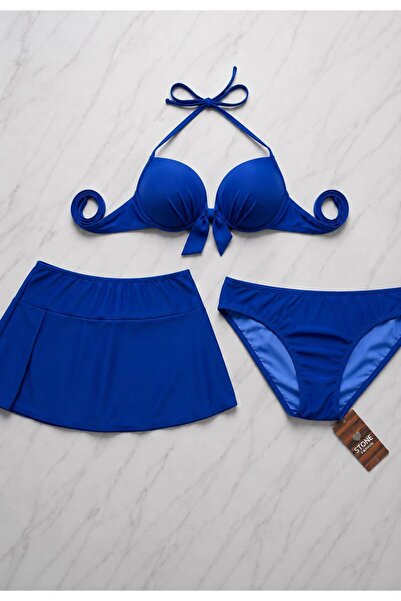 mikam Skirted Bikini Set Supported
