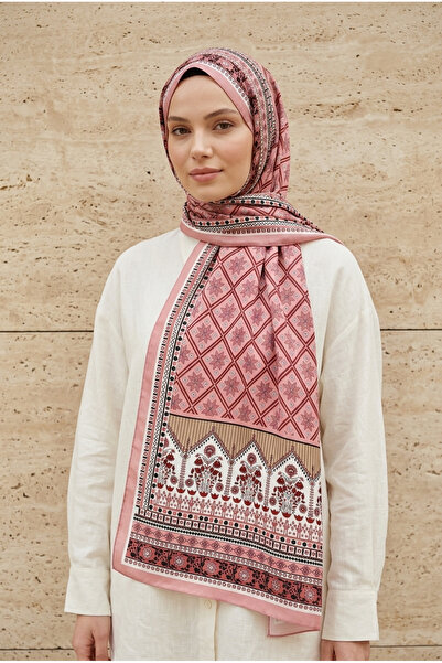 Mimelif شال ميها را مزخرف حريري |   70×200 سم