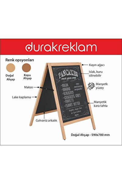 DURAK REKLAM Wooden A-Panel Outdoor