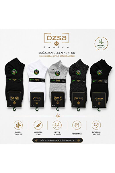 özsa Erkek 6'lı Bambu Patik