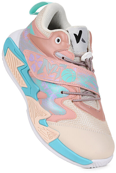 Kiko Kids Luka Velcro Basketball Mesh Girls' Sports Shoes