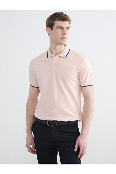 LC Waikiki Men's T-Shirt with a Roba Collar from Uzg Store for Style Enthusiasts