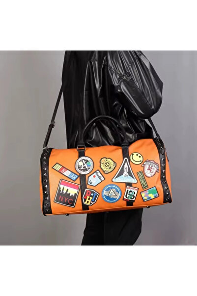 1way The Bag Decorated with Colorful Patches
