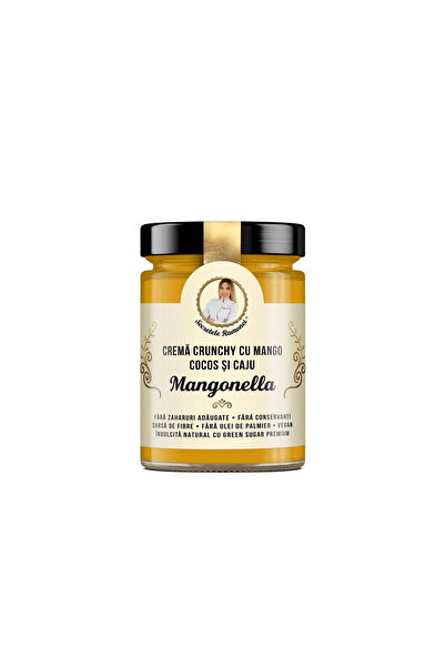 Remedia Mangonella Crema Crunchy cu Mango, Cocos si Caju Secretele Ramonei 350g