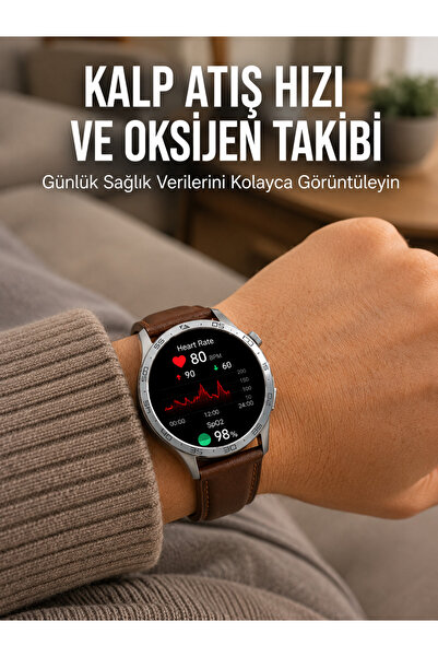Genel Markalar Kalp Atış Hızı ve Oksijen Takibi Sunan Akıllı Saat