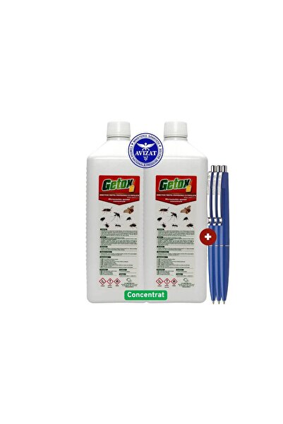 G&M2000 GETOX G Συμπυκνωμένο Εντομοκτόνο Σετ για Επιφανειακή και Βαθιά Χρήση ...