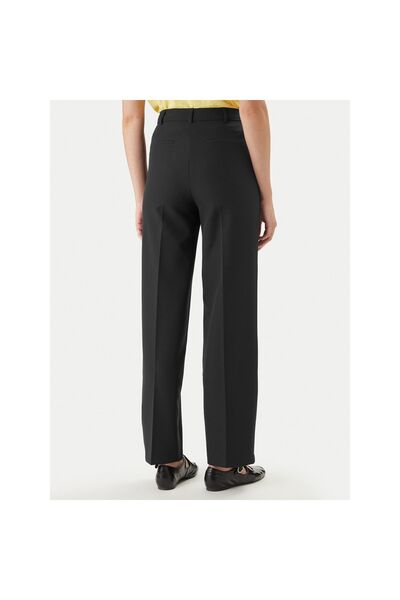 Morgan Pantaloni de damă din material textil 242-POYA.F Bleumarin