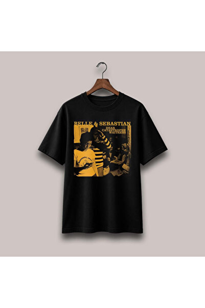 Grafftee Clothing تي شيرت بيل سيباستيان مطبوع للجنسين مقاس كبير