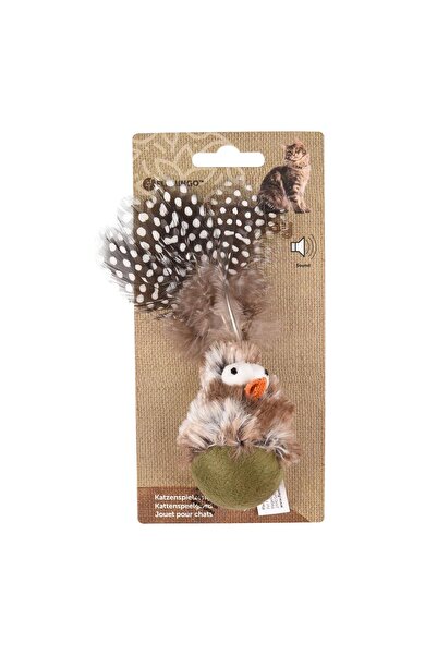 Flamingo Cat Natura Delight Electronic Rolling Furry Cat Toy