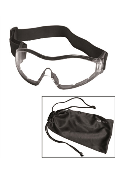 Mil-Tec Γυαλιά Clear Para Protective Goggles Μαύρα