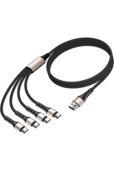 Generic Multi USB C Cable Fast Charging 1.2M, QC 3.0(3A) USB C Splitter Cable...