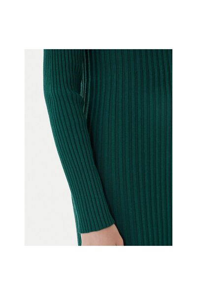 TWINSET Γυναικείο Πλεκτό Φόρεμα 252TT3400 Πράσινο