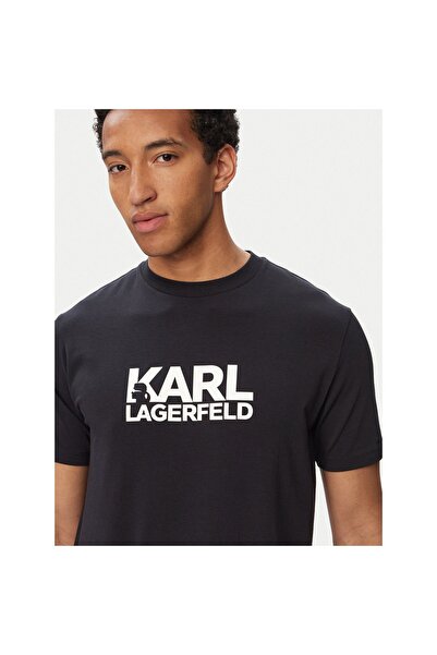 Karl Lagerfeld Tricou bărbătesc 755780 563235 Bleumarin