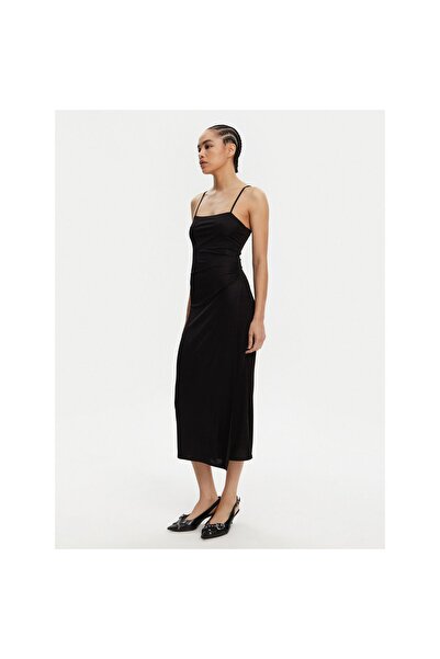 Armani Exchange Rochie de vară pentru femei XW000363 AF12979 Negru