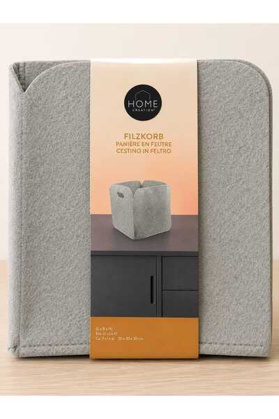 Home Felt organizer basket Creation 30 × 30 × 30 cm