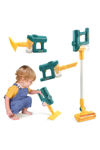 YBOSHOP Aspirator interactiv pentru copii, cu sunete și lumini, funcție de as...