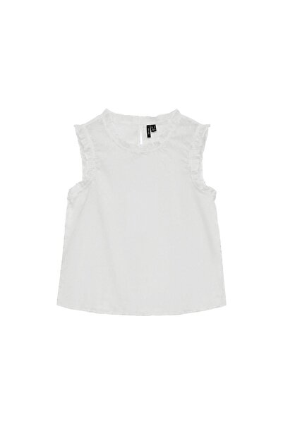 Vero Moda Γυναικεία Μπλούζα 10342734 Λευκή