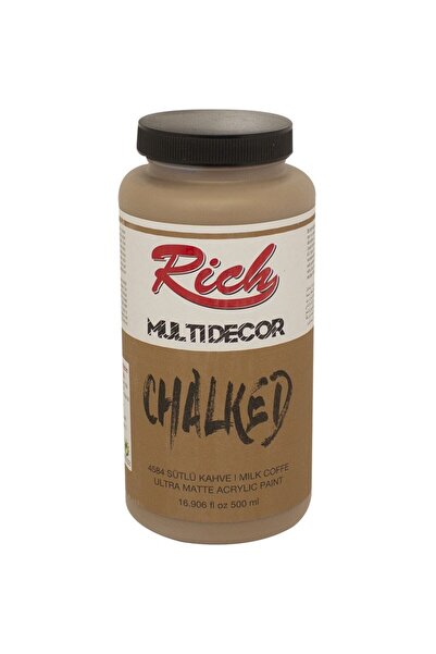 Rich Multi Decor Chalked Akrilik Boya 500 cc Sütlü Kahve 4584